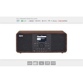 Imperial DABMAN i205 Hybrid Stereo Radio DAB+ / FM / Internet / Bluetooth Wood Look