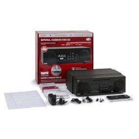 DABMAN i450 CD Multifunctional Stereo Radio for DAB+ / FM / Internet Black