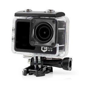Action Cam | Dual Screen | 4K@30fps | 16 MPixel | Waterproof up to: 30.0 m | 90 min | Wi-Fi | App available for: Android™ / IOS | Mounts included | Black