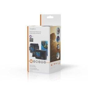 Action Cam | Dual Screen | 5K@30fps | 16 MPixel | Waterproof up to: 30.0 m | 80 min | Wi-Fi | App available for: Android™ / IOS | Mounts included | Black