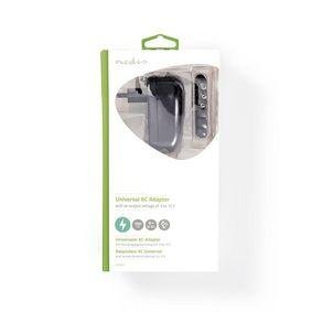Universal AC Power Adapter | 3/4.5/5/6/7.5/9/12 VDC | 1.0 A