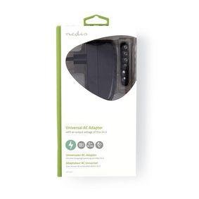 Universal AC Power Adapter | 9.0/12/13.5/15/18/20/24 VDC | 1.0 A - 1.5 A