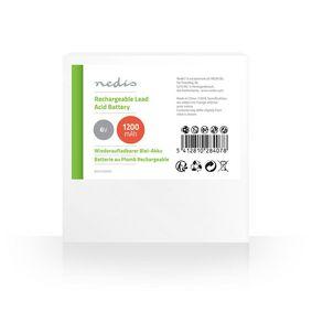 Rechargeable Lead-Acid Battery 6V | 1200 mAh | 97 x 24 x 52 mm