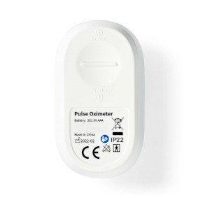 SmartLife Pulse Oximeter | Bluetooth® | OLED Display | Anti-movement interference / Auditory alarm / High precision sensor / Oxygen saturation (SpO2) / Perfusion index (PI) / Pulse rate (PR) | White