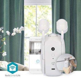 SmartLife Curtain Robot | Rod Rail | Curtains / Drapes | Battery Powered / USB Powered | 4000 mAh | Bluetooth® | White