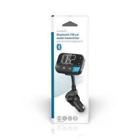 Car FM Transmitter | Gooseneck | Hands free calling | 2 " | Black White Screen | Bluetooth® | PD 20 W / QC 3.0 | Fast charging | Bass boost | Google Assistant / Siri | Black