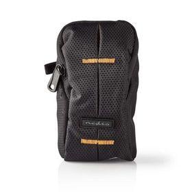 Camera Bag | 120 x 70 x35 mm | 1 Inside pocket | Black / Orange