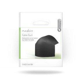 Cable Management | Duct | Over corner | 1 pcs | PVC | Black