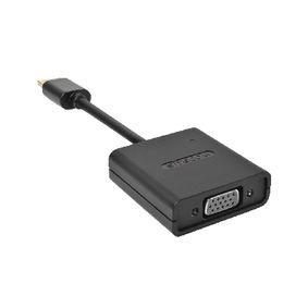 High Speed HDMI Adapter HDMI - VGA Female + 3.5 mm Female / USB Micro B Female Black