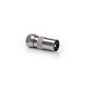 Satellite & Antenna Adapter | F-Male - Coax Male | Metal