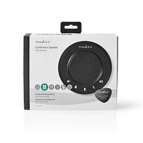 Conference Speaker | 2.5 W | Touch Control | USB-Powered | Black