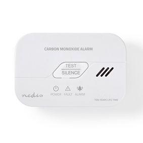 Carbon Monoxide Detector | Low-Battery Alert | 10-Year Sensor Life
