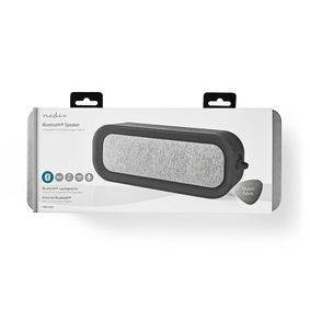 Fabric Bluetooth® Speaker | 30 W | Up to 6 Hours Playtime | Waterproof | Grey / Black