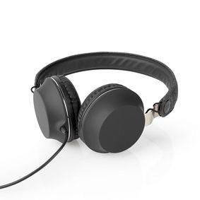 Fabric Wired Headphones | On-Ear | 1.2 m Audio Cable | Anthracite / Black