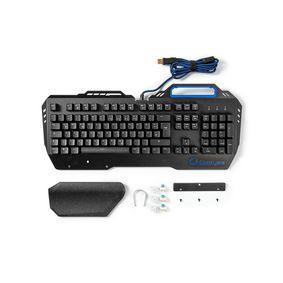 Mechanical Gaming Keyboard | RGB Illumination | German | Metal Design