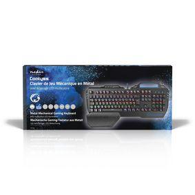 Mechanical Gaming Keyboard | RGB Illumination | French | Metal Design