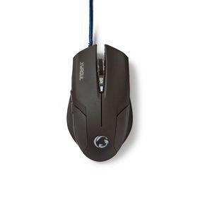Gaming Mouse | Wired | Illuminated | 1600 DPI | 6 buttons