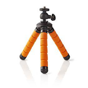 Mini Tripod | Max 0.5 kg | 13 cm | Flexible | Black / Orange