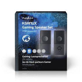 Gaming Speakers | 2.0 | USB powered | 3.5mm jack | 18 W