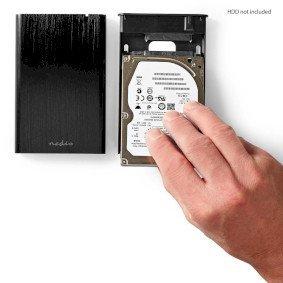 Hard Disk Enclosure | 2.5 " | USB 3.1 Gen1 | USB Type-A / USB Type-C™ | Notebook / PC | Aluminium