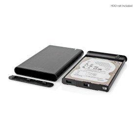 Hard Disk Enclosure | 2.5 " | USB 3.1 Gen1 | USB Type-A / USB Type-C™ | Notebook / PC | Aluminium