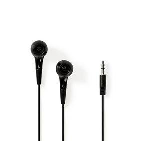Wired Headphones | 1.2 m Round Cable | In-Ear | Black