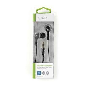 Wired Headphones | 1.2 m Round Cable | In-Ear | Black