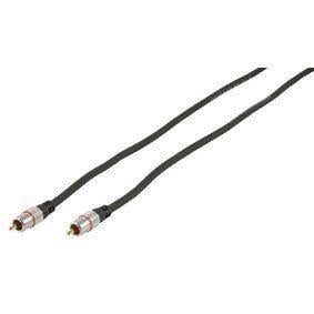 Subwoofer Audio Cable RCA Male - RCA Male 10.0 m Dark Grey