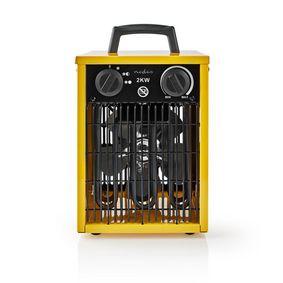 Fan Heater Industrial Design | Thermostat | 3 Settings | 2000 W | Yellow