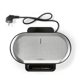 Waffle Maker | 2x 14 cm | 1200 W | Black