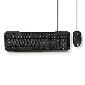 Wired Mouse and Keyboard set | 800 DPI Mouse | German Layout