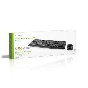 Mouse and Keyboard Set | Wireless | Mouse and keyboard connection: USB | 800 / 1200 / 1600 dpi | Adjustable DPI | AZERTY | FR Layout