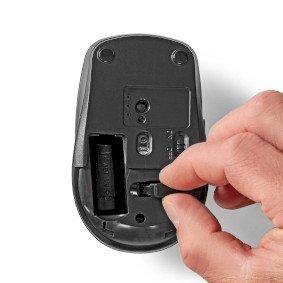 Mouse and Keyboard Set | Wireless | Mouse and keyboard connection: USB | 800 / 1200 / 1600 dpi | Adjustable DPI | QWERTY | US Layout