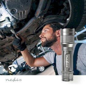 LED Torch | Battery Powered | 4.5 V DC | 5 W | 3x AAA/LR03 | Rated luminous flux: 330 lm | Light range: 200 m | Beam angle: 48 °