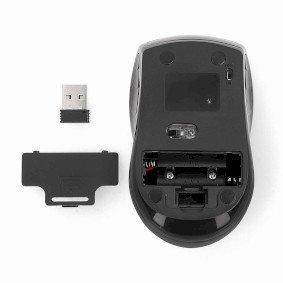 Mouse | Wireless | 800 / 1200 / 1600 dpi | Adjustable DPI | Number of buttons: 4 | Both Handed