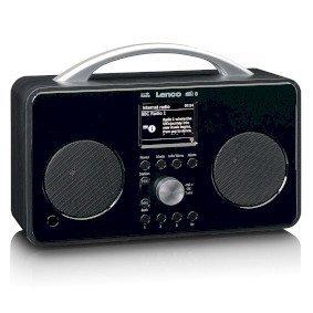 Internet DAB+/FM radio with Bluetooth® Remote Control and rechargable battery Black