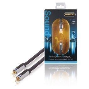 Subwoofer Audio Cable RCA Male - RCA Male 3.00 m Anthracite