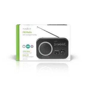 FM / AM Radio | 1.8 W | Carrying Handle | Grey / Black