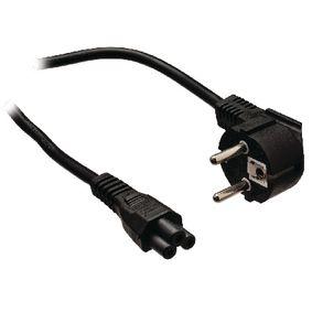 Schuko Power Cable Angled Schuko Male - IEC-320-C5 3.00 m Black