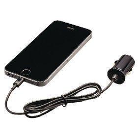 Car Charger 2.1 A Apple Lightning Black
