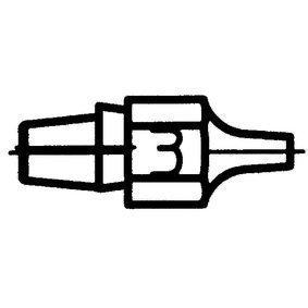 Soldering Tip 2.5/1.2 mm WEL.DSX80