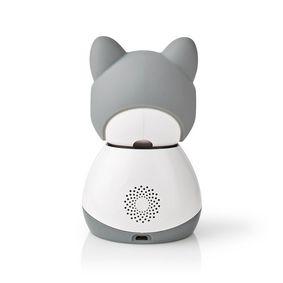 Nedis Smart Wi-Fi Indoor IP Camera | Pan/Tilt | Full HD | Auto-tracking | With Lullaby | Climate Sensor