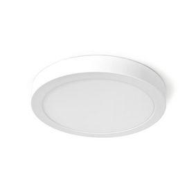 Wi-Fi Smart Ceiling Light | Round | ø 30 cm | Warm to Cool White | 1400 lm | 18 W | Slim Design | Aluminium