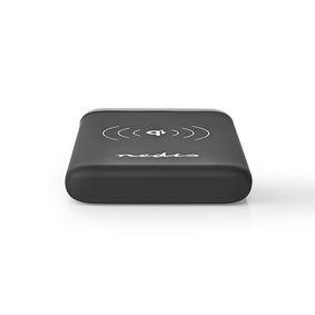 Powerbank with Wireless Charger | 5000 mAh | 2 x 2.1 A | 2 x USB outputs | Black