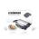 Panini / Table grill 1600W Black / Stainless Steel top housing