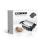 Panini / Table grill 1600W Black / Stainless Steel top housing
