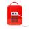 Portable Mini Fridge | 6 cans / 4 l capacity | 100-240 V / 12 V | Heating / Cooling function | Carrying handle | Red