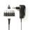 Universal AC Power Adapter | 3/4.5/5/6/7.5/9/12 VDC | 1.0 A