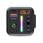 Car FM Transmitter | Fixed | Hands free calling | 1 " | Amber Screen | Bluetooth® | PD 18 W / PD 20 W | Fast charging | Bass boost | Google Assistant / Siri | Black
