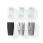 RJ45 Connector | RJ45 Pass Through | Solid/Stranded UTP CAT6 | Straight | Gold Plated | 10 pcs | PVC | Black / Grey / White | Box